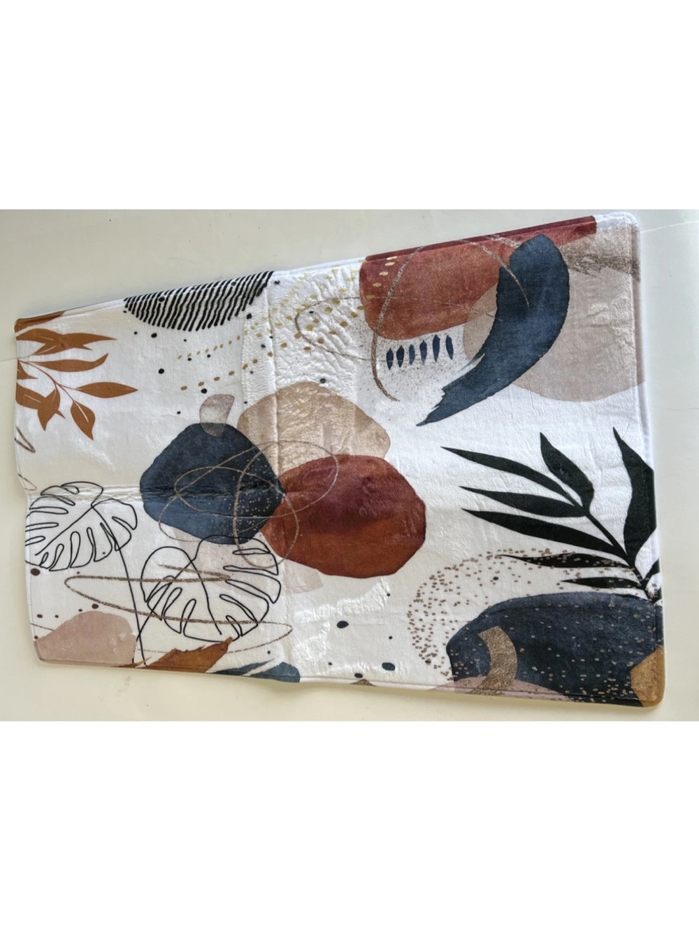 Boho Print Bath Mat 19x31 inch Rug Bathroom NonSlip Machine Washable